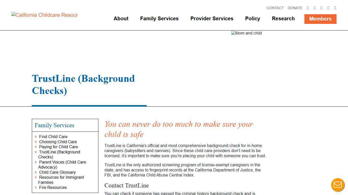 TrustLine (Background Checks)